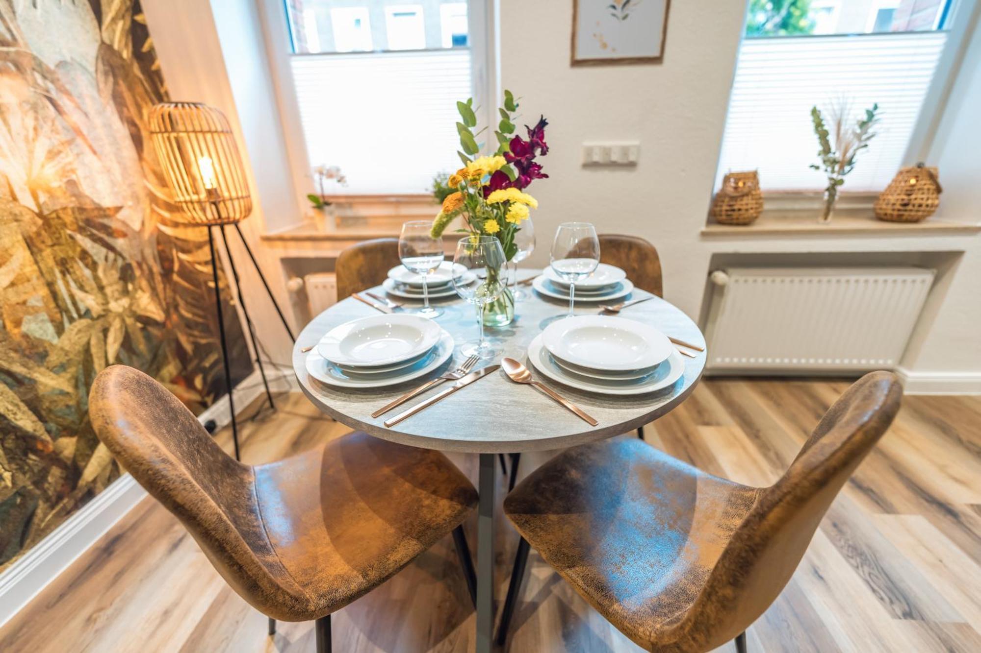 Stylisch - Ruhig - Gemuetlich - Zentral - Einladend Apartment Крефелд Екстериор снимка